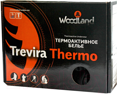 Комплект термобелья Woodland Trevira Thermo (S, меланж)