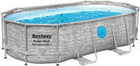 Каркасный бассейн Bestway Power Steel Swim Vista 56714 (427x250x100, с фильтр-насосом и лестницей) - 