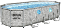 Каркасный бассейн Bestway Power Steel Swim Vista 56716 (549x274x122 с фильтр-насосом и лестницей) - 
