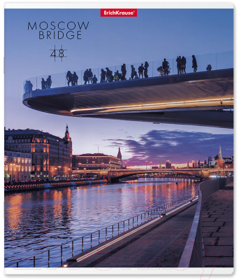 Тетрадь Erich Krause Moscow Bridge / 52959 (48л, клетка)