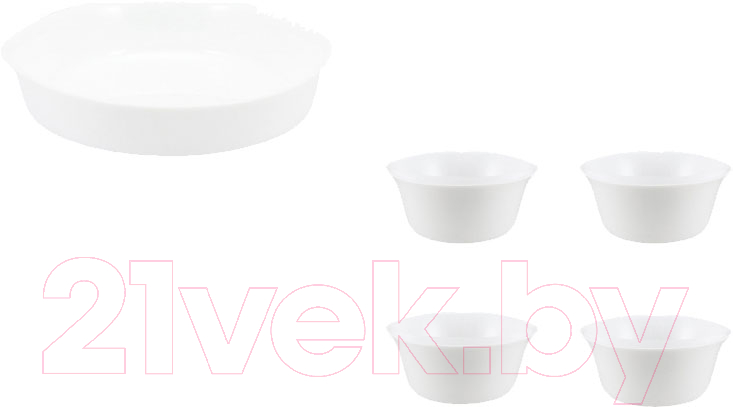 Набор для выпечки Luminarc Smart Cuisine Blanc 10P0888