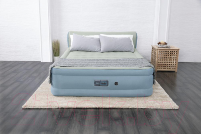 Надувная кровать Bestway Fortech Airbed Queen Headboar 69060 (229x152x79)