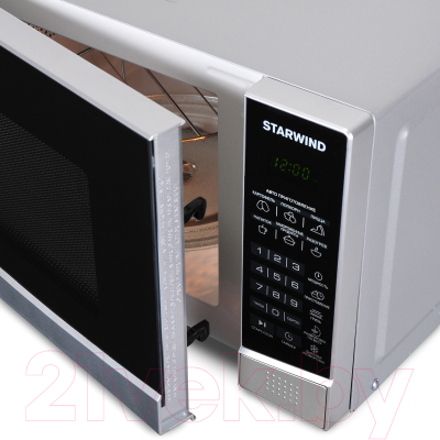 Микроволновая печь StarWind SMW2820 (серебристый/черный)