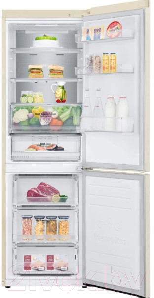 Холодильник с морозильником LG DoorCooling+ GA-B459SEQM — фото 11