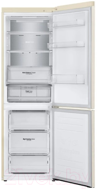 Холодильник с морозильником LG DoorCooling+ GA-B459SEQM — фото 12