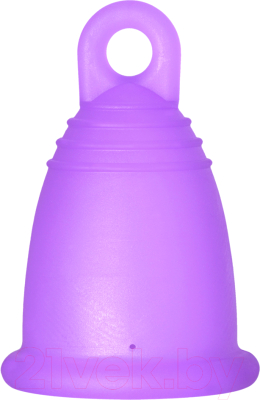 Менструальная чаша Me Luna Classic Ring Purple / MLCRP (L)