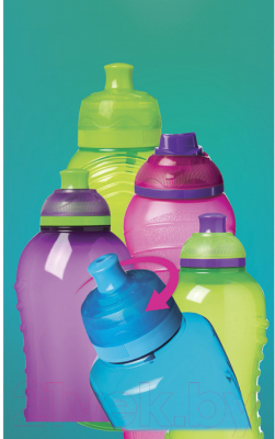 Бутылка для воды Sistema 600 (600мл, фиолетовый)