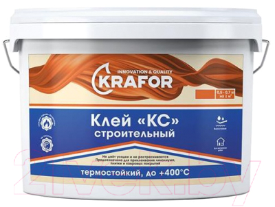 Клей для напольных покрытий Krafor КС Универсальный Термостойкий (5кг)