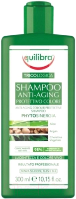 Шампунь для волос Equilibra Tricologica Защитный против старения для окрашенных волос (300мл)