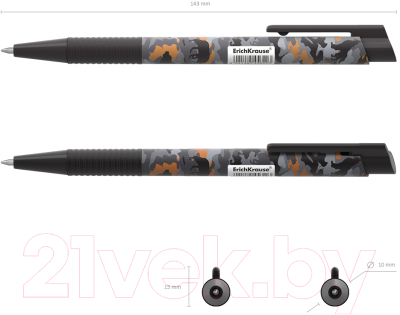Изображение товара Ручка шариковая Erich Krause Rough Native / 48782