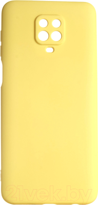 Чехол-накладка Bingo Liquid для Redmi Note 9S/9 Pro (желтый)