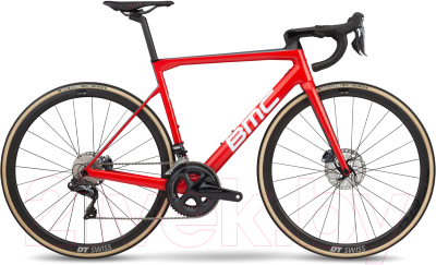 Велосипед BMC Teammachine SLR01 Disc Four / SLR01DiscFour (54, красный/белый/карбон)