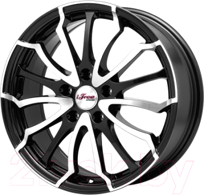 

Литой диск iFree, Фриман 17x7" 5x112мм DIA 66.6мм ET 35мм Блэк джек