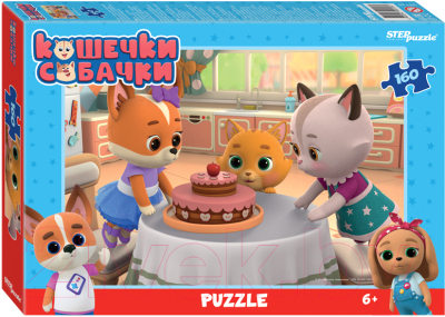 

Пазл Step Puzzle, Кошечки и собачки / 94128