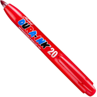 Маркер строительный Markal Pocket Dura-Ink 20 / 96576 (красный) - 