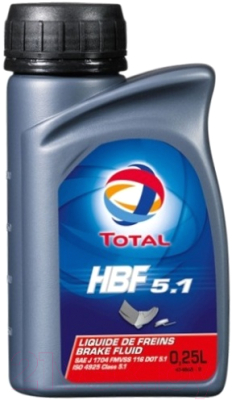 Тормозная жидкость Total HBF DOT 5.1 / 181943 (250мл)