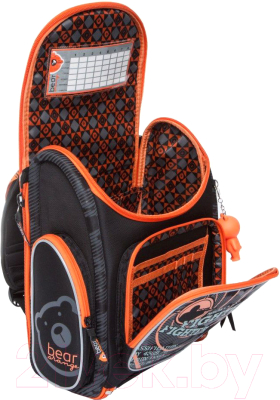 Школьный рюкзак Orange Bear S-21 (черный)
