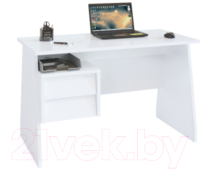 Письменный стол Сокол-Мебель КСТ-115 (белый)