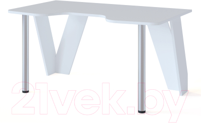 Геймерский стол Сокол-Мебель КСТ-116 (белый)