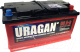Автомобильный аккумулятор Uragan 90 R+ / 090 10 10 01 0201 07 11 9 L (90 А/ч) - 