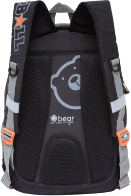 Школьный рюкзак Orange Bear V-57 (черный/серый)