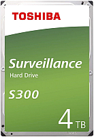 

Жесткий диск Toshiba, Surveillance S300 4TB (HDWT140UZSVA)