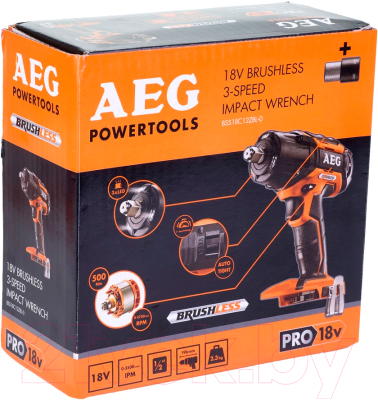 Профессиональный гайковерт AEG Powertools BSS 18C 12ZBL-0 (4935459426)