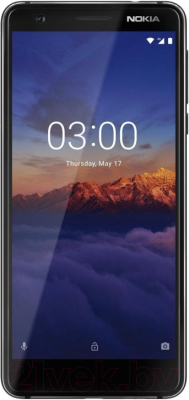 Смартфон Nokia 3.1 Dual / TA-1063 (черный)