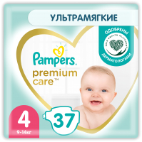 

Подгузники детские Pampers, Premium Care 4 Maxi
