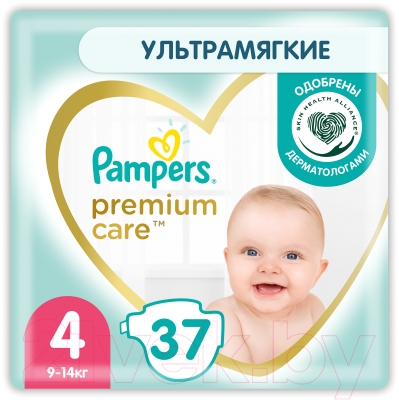 Подгузники детские Pampers Premium Care 4 Maxi (37шт)