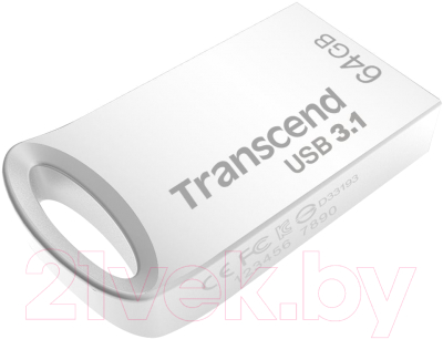 Usb flash накопитель Transcend JetFlash 710 64GB White (TS64GJF710S)