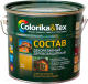 Защитно-декоративный состав Colorika & Tex 2.7л (макассар) - 