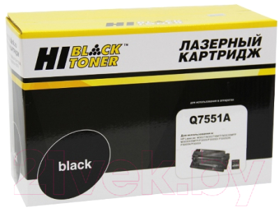 

Тонер-картридж Hi-Black, Черный, HB-Q7551A