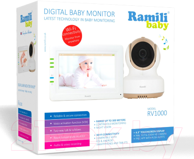 Видеоняня Ramili Baby RV1000