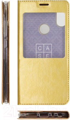 Чехол-книжка Case Hide Series для Redmi Note 5 Pro (золото)