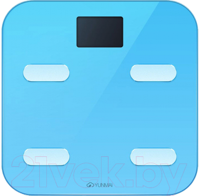 Напольные весы электронные Yunmai Color (голубой)