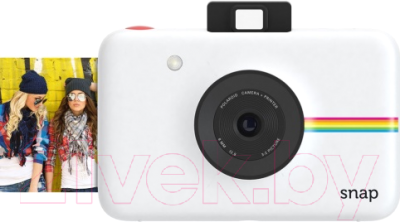 Фотоаппарат с мгновенной печатью Polaroid Snap (белый)