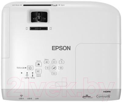 Проектор Epson EB-W39 / V11H856040+V12H731P01 (с адаптером ELPAP10)