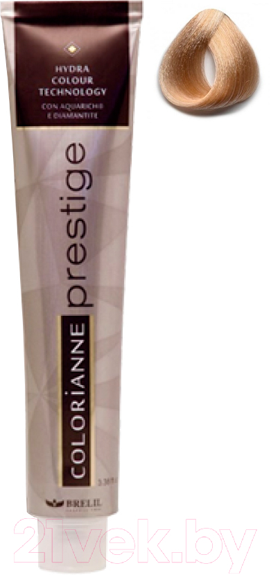 Крем-краска для волос Brelil Professional Colorianne Prestige 10/32 (100мл, ультра светлый бежевый блонд)