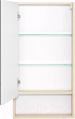 Шкаф с зеркалом для ванной Акватон Сканди 45 (1A252002SDB20)
