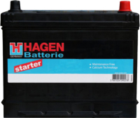 

Автомобильный аккумулятор Hagen, R+ / 56001