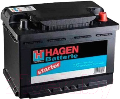 Автомобильный аккумулятор Hagen R+ / 56054 (60 А/ч)