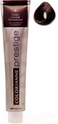 Крем-краска для волос Brelil Professional Colorianne Prestige 6/38 (100мл, темный шоколадный блонд)