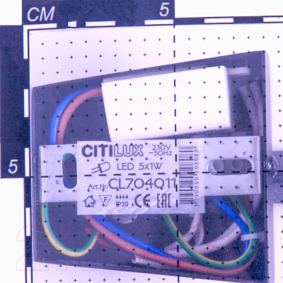 Бра Citilux Декарт-1 CL704011N (черный)