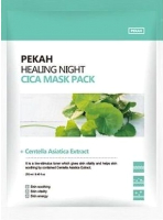 Набор масок для лица Pekah Вечерняя восстанавливающая с экстрактом центеллы азиатской (3x25мл) - 