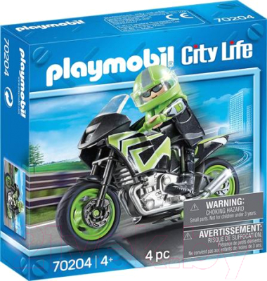 Конструктор Playmobil Мотоцикл / 70204