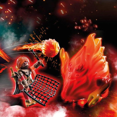 Фигурка игровая Playmobil Хранитель огня рейнджеров бернхема / 70227