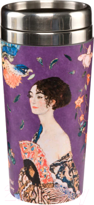 Термокружка Goebel Artis Orbis Gustav Klimt Девушка с веером / 67-017-02-1
