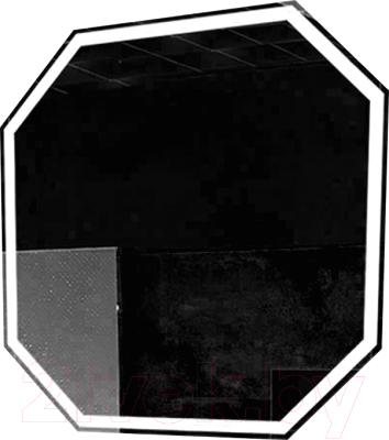 

Зеркало Пекам, Белый, Octagon-s 80x80