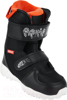 Ботинки для сноуборда Prime Snowboards Play Kids / 0002634 (р-р 34, черный)